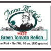 hot green tomato relish for sale
