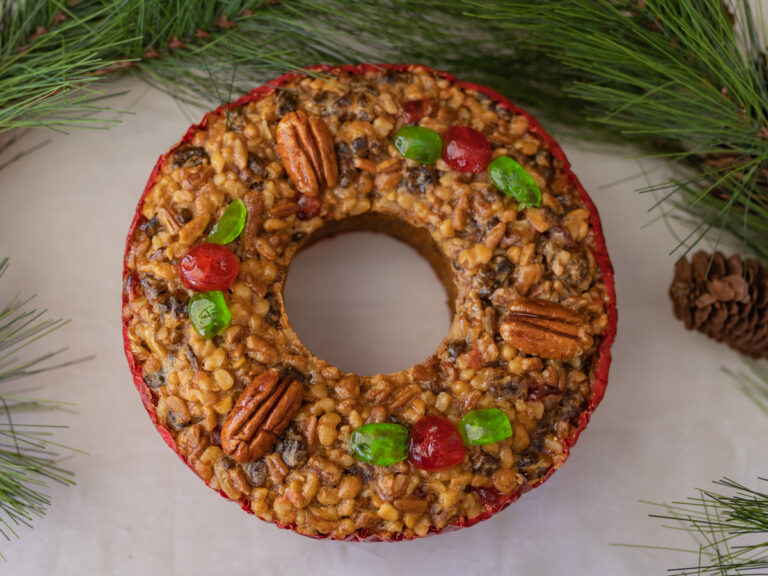 Anna Mary's Gourmet Nut Cake - 5 Lb Ring. Holiday Nut Cake - Fruit Cake - Anna Mary's Nut Cake - Christmas Nut Cake